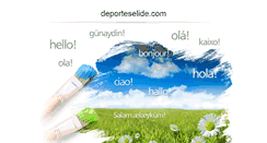 Desktop Screenshot of deporteselide.com